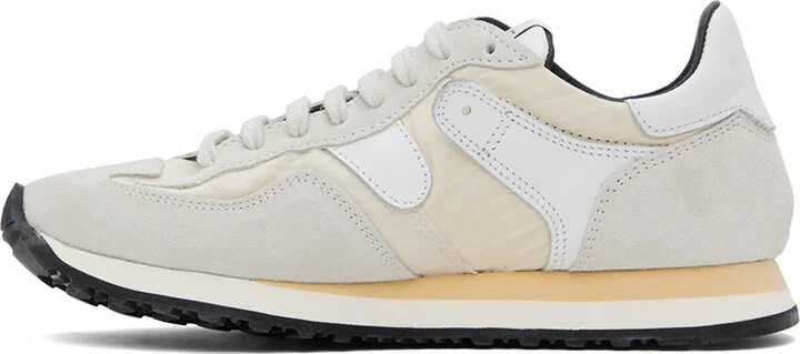 Spalwart White Master Blaster Low Sneakers - Image 3
