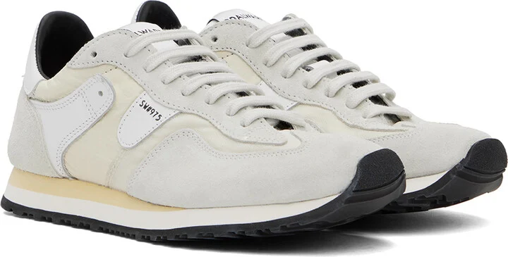 Spalwart White Master Blaster Low Sneakers - Image 4