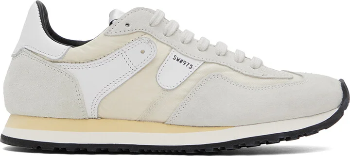 Spalwart White Master Blaster Low Sneakers
