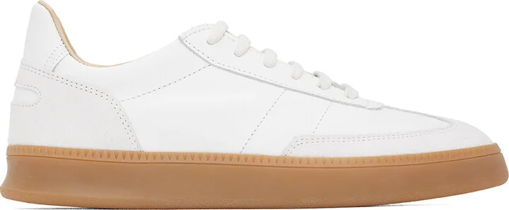 Spalwart White Smash Low Nappa Sneakers