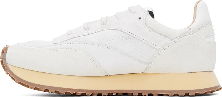 Spalwart White Tempo Low Transparent Sneakers - Image 3