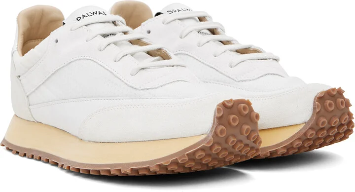 Spalwart White Tempo Low Transparent Sneakers - Image 4
