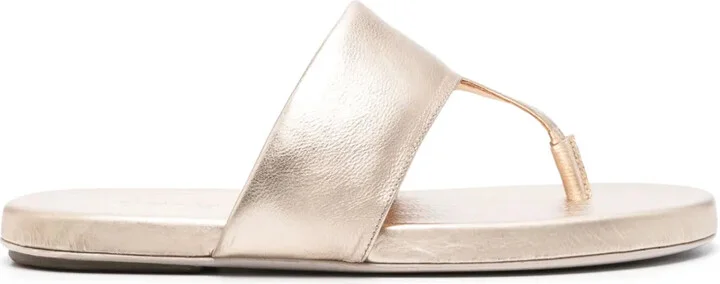 Spanciata leather sandals
