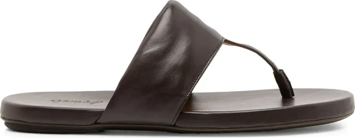 Spanciata leather sandals