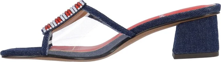 Spangle Block Heel Sandal - Image 7