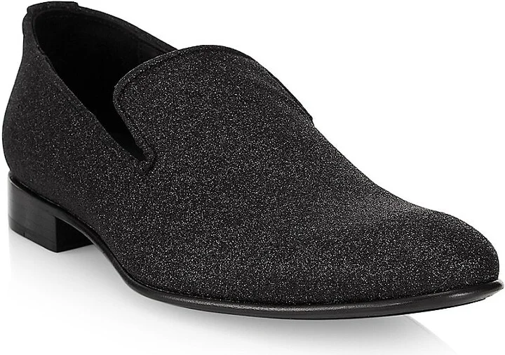 Sparkle Leather Loafers - Image 2