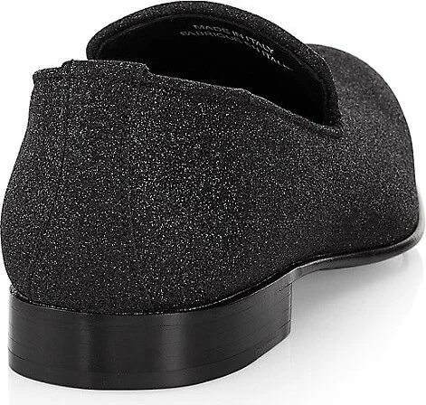 Sparkle Leather Loafers - Image 3