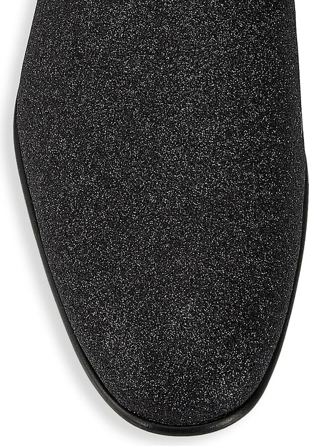 Sparkle Leather Loafers - Image 4