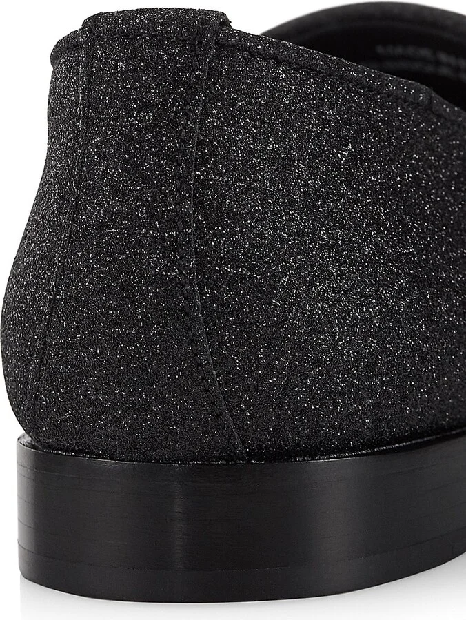 Sparkle Leather Loafers - Image 6