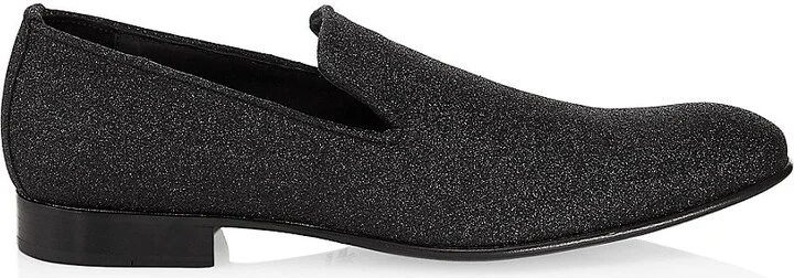 Sparkle Leather Loafers