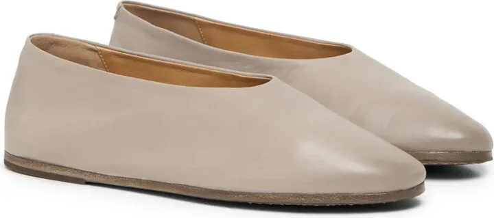 Spatolona leather ballerina shoes - Image 2