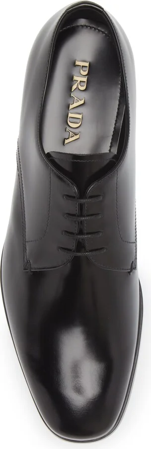 Spazzolato Plain Toe Derby - Image 5