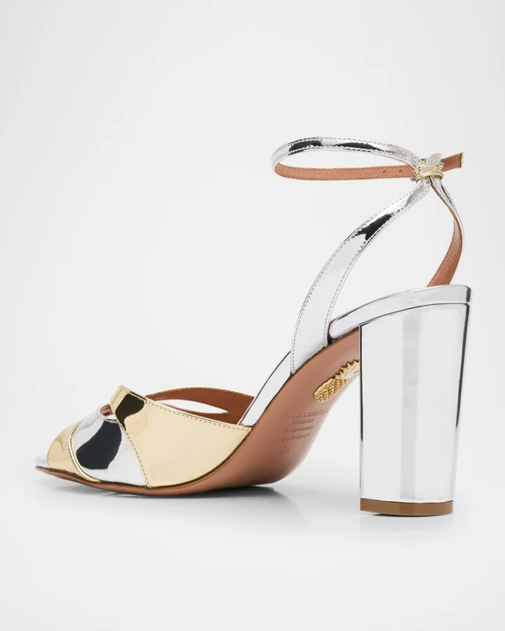 Specchio Moves Shiny Sandals - Image 6