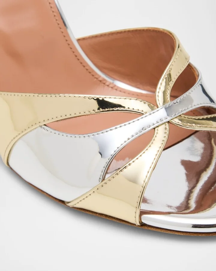 Specchio Moves Shiny Sandals - Image 7