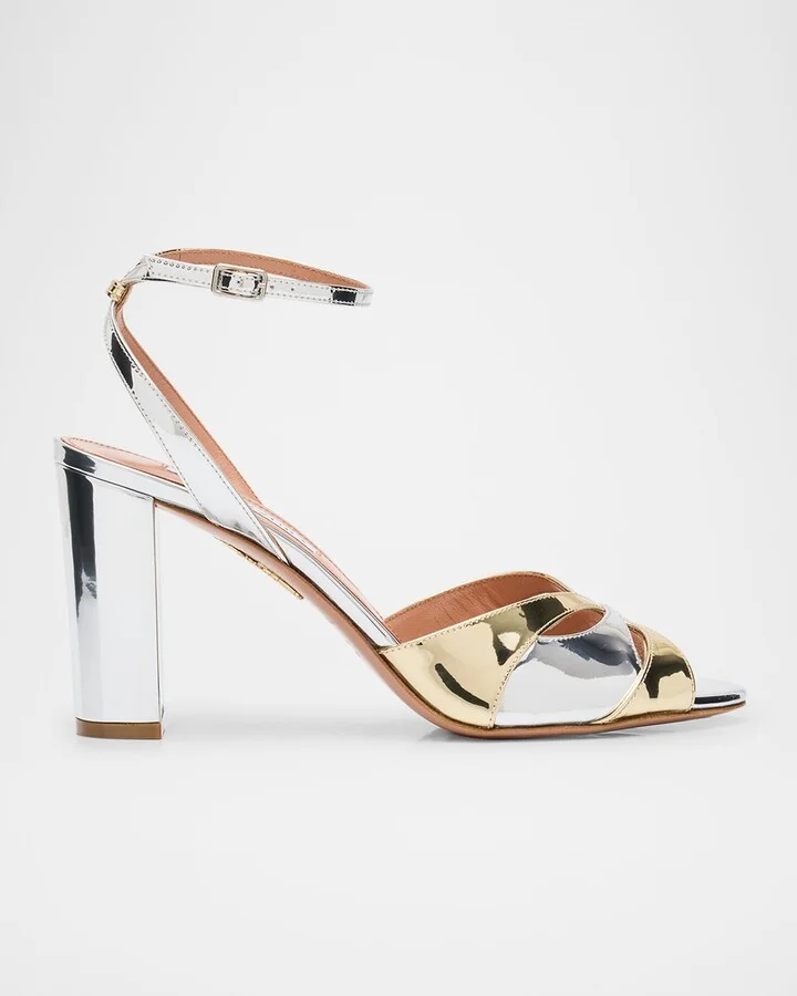 Specchio Moves Shiny Sandals