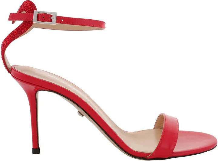 Special Heart Leather Sandals