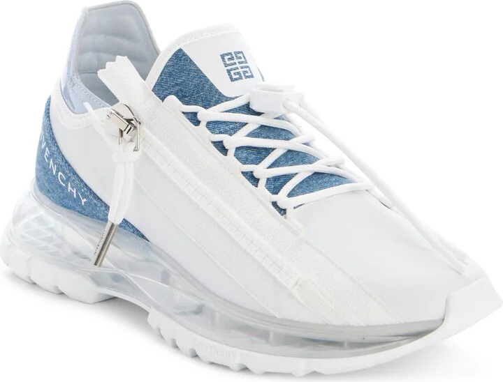 Spectre Denim Accent Zip Runner Sneaker