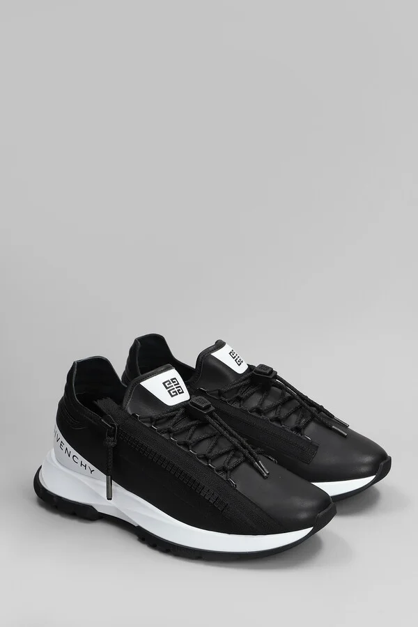 Spectre Runner Sneakers In Black Leather - Image 3