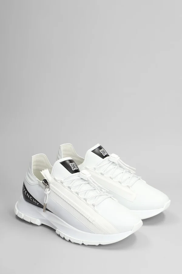 Spectre Runner Sneakers In White Leather - Image 2