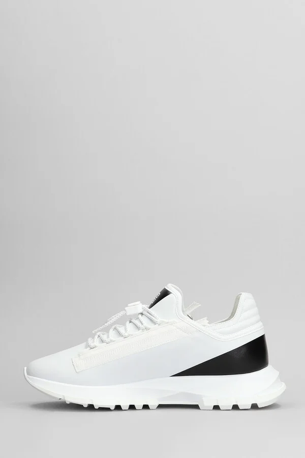 Spectre Runner Sneakers In White Leather - Image 5