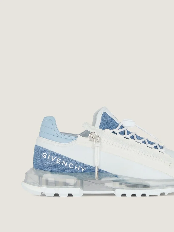 Spectre sneakers in synthetic leather and denim - Image 4
