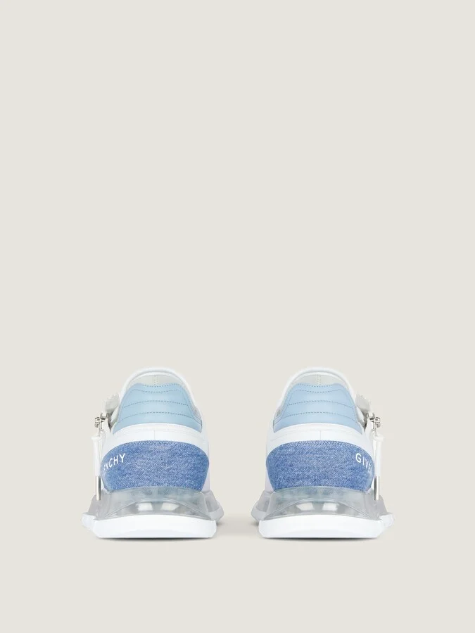 Spectre sneakers in synthetic leather and denim - Image 7