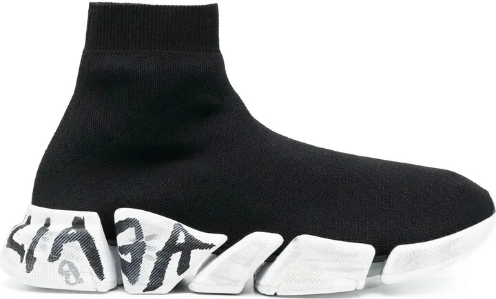 Speed 2.0 graffiti sneakers