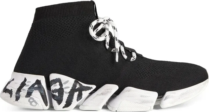 Speed 2.0 graffiti sneakers