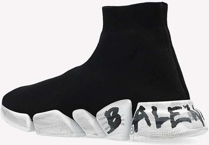 Speed 2.0 Graffiti Stretch Knit Sneakers - Image 2
