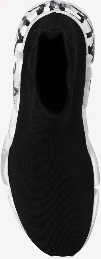 Speed 2.0 Graffiti Stretch Knit Sneakers - Image 3