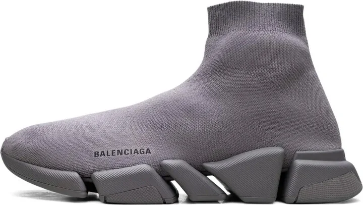 Speed 2.0 "Grey Recycled Knit" trainers - Image 5