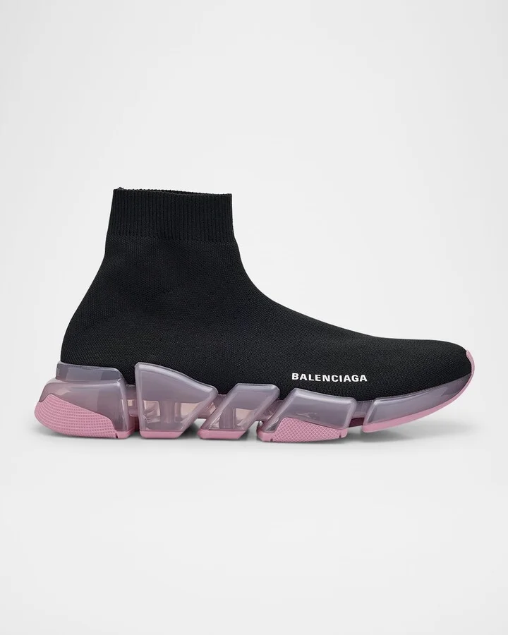 Speed 2.0 Knit Clear-Sole Sneakers
