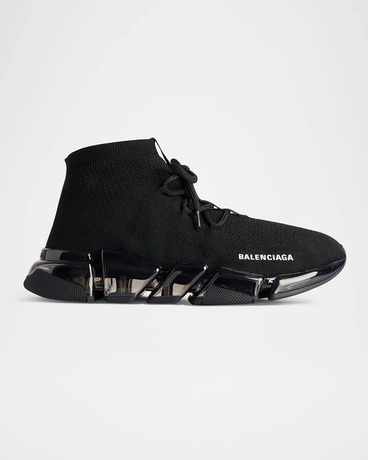Speed 2.0 Knit Clear-Sole Sneakers