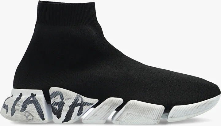 ‘Speed 2.0 LT’ Sneakers With Sock, , - Black