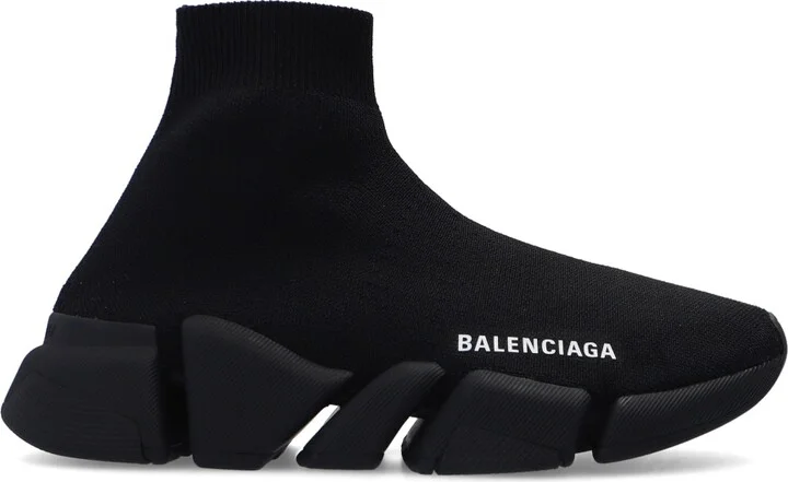‘Speed 2.0 LT’ Sock Sneakers, , - Black