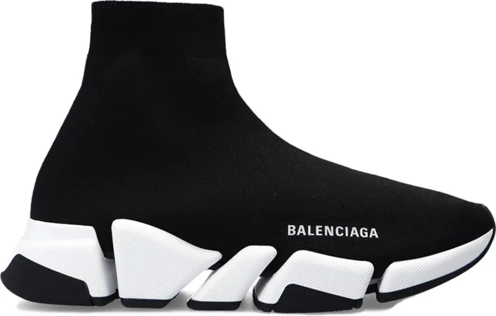 ‘Speed 2.0 LT’ Sock Sneakers, , - Black
