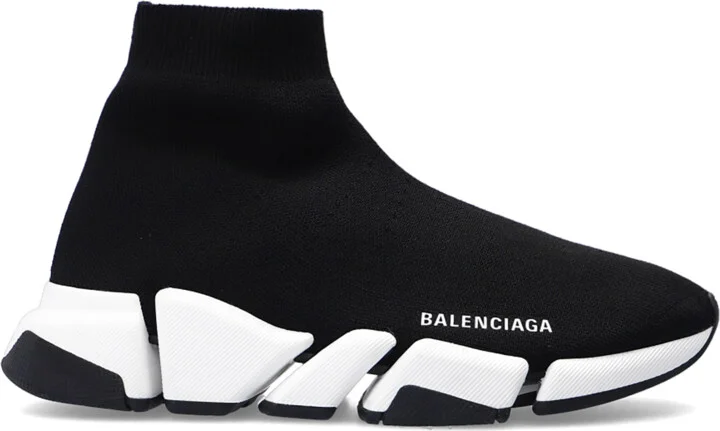 ‘Speed 2.0 LT’ Sock Sneakers, , - Black