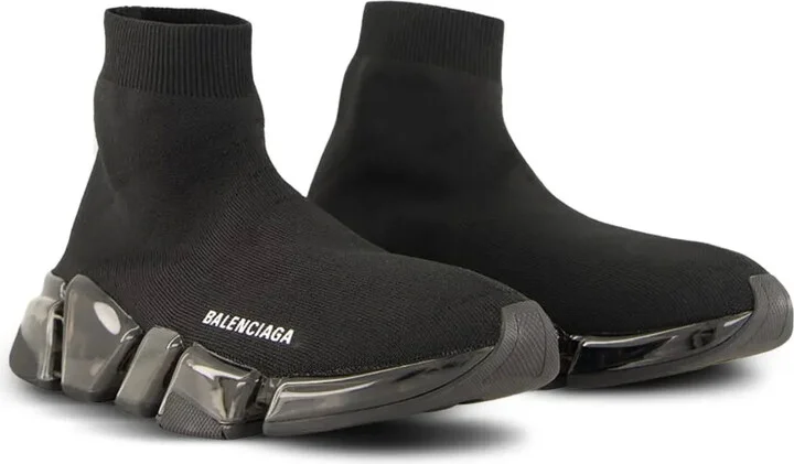 Speed 2.0 recycled-knit hi-top sneakers - Image 2