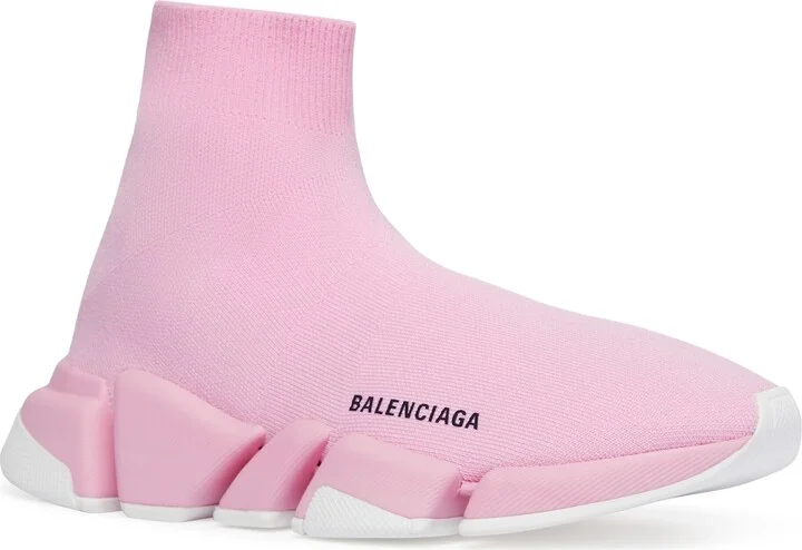 Speed 2.0 Recycled Knit Sneaker With Bicolor Sole - Image 2