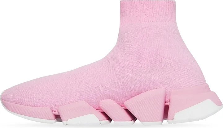 Speed 2.0 Recycled Knit Sneaker With Bicolor Sole - Image 4