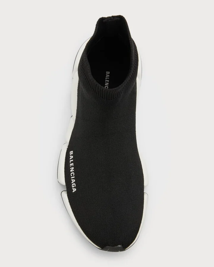 Speed 2.0 Recycled Knit Sneakers with Bicolor Sole - Image 2