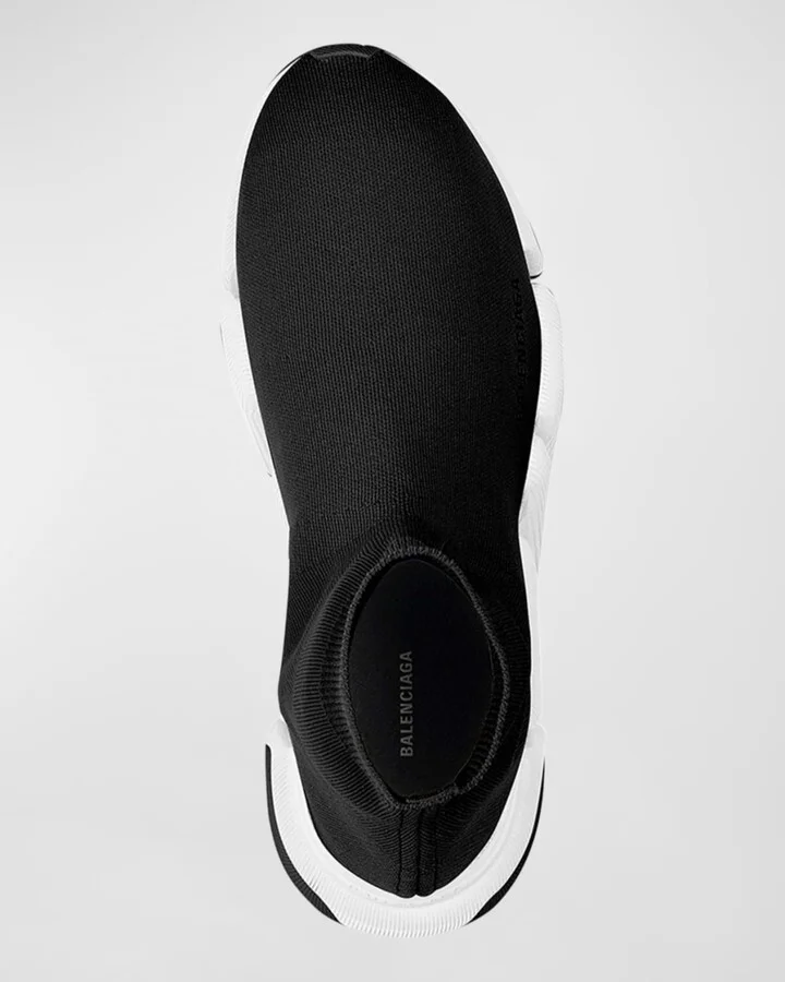Speed 2.0 Recycled Knit Sneakers with Bicolor Sole - Image 2