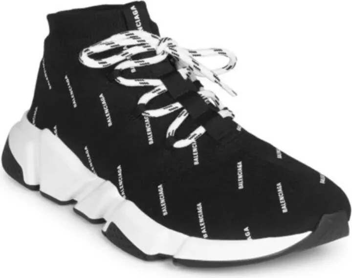 Speed "Black" lace-up sneakers - Image 2