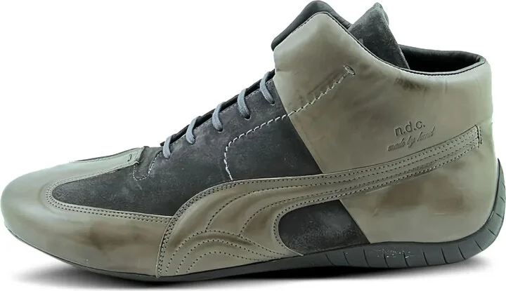 Speed Cat NDC leather high-top sneakers
