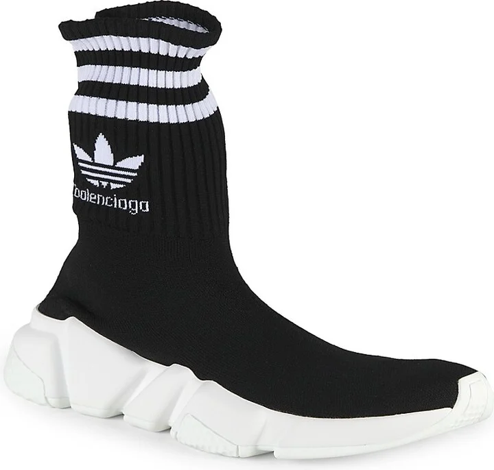 Speed Logo High Top Sock Sneakers - Image 2