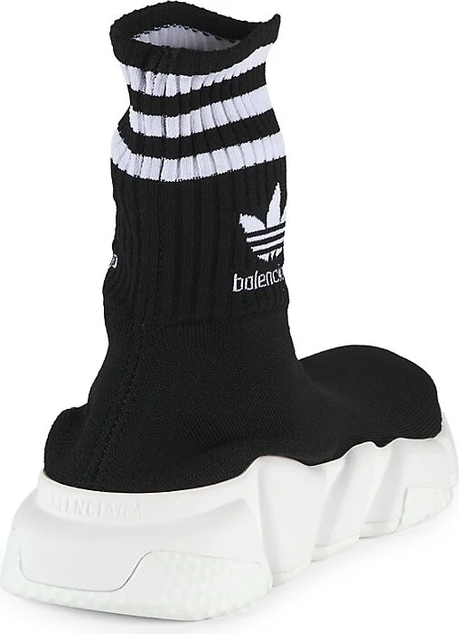Speed Logo High Top Sock Sneakers - Image 3