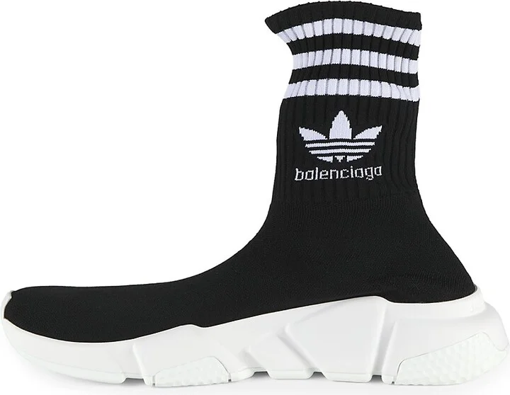 Speed Logo High Top Sock Sneakers - Image 4