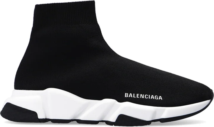 ‘Speed LT’ Sock Sneakers, , - Black