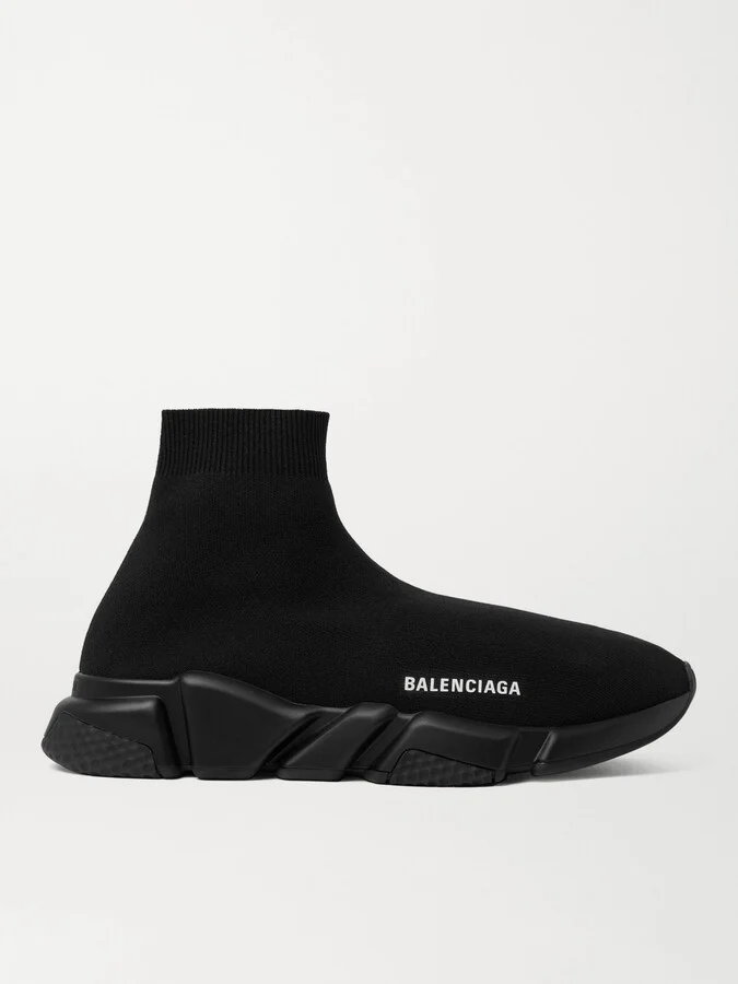 Speed Stretch-Knit Slip-On Sneakers