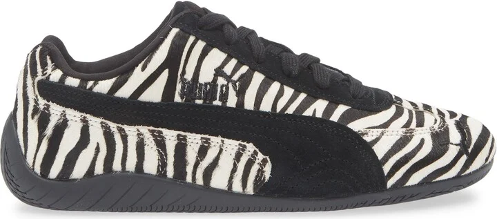 Speedcat Zebra Print Genuine Calf Hair Sneaker - Image 3